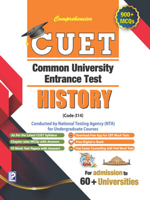 cover image of Golden CUET History Code-314